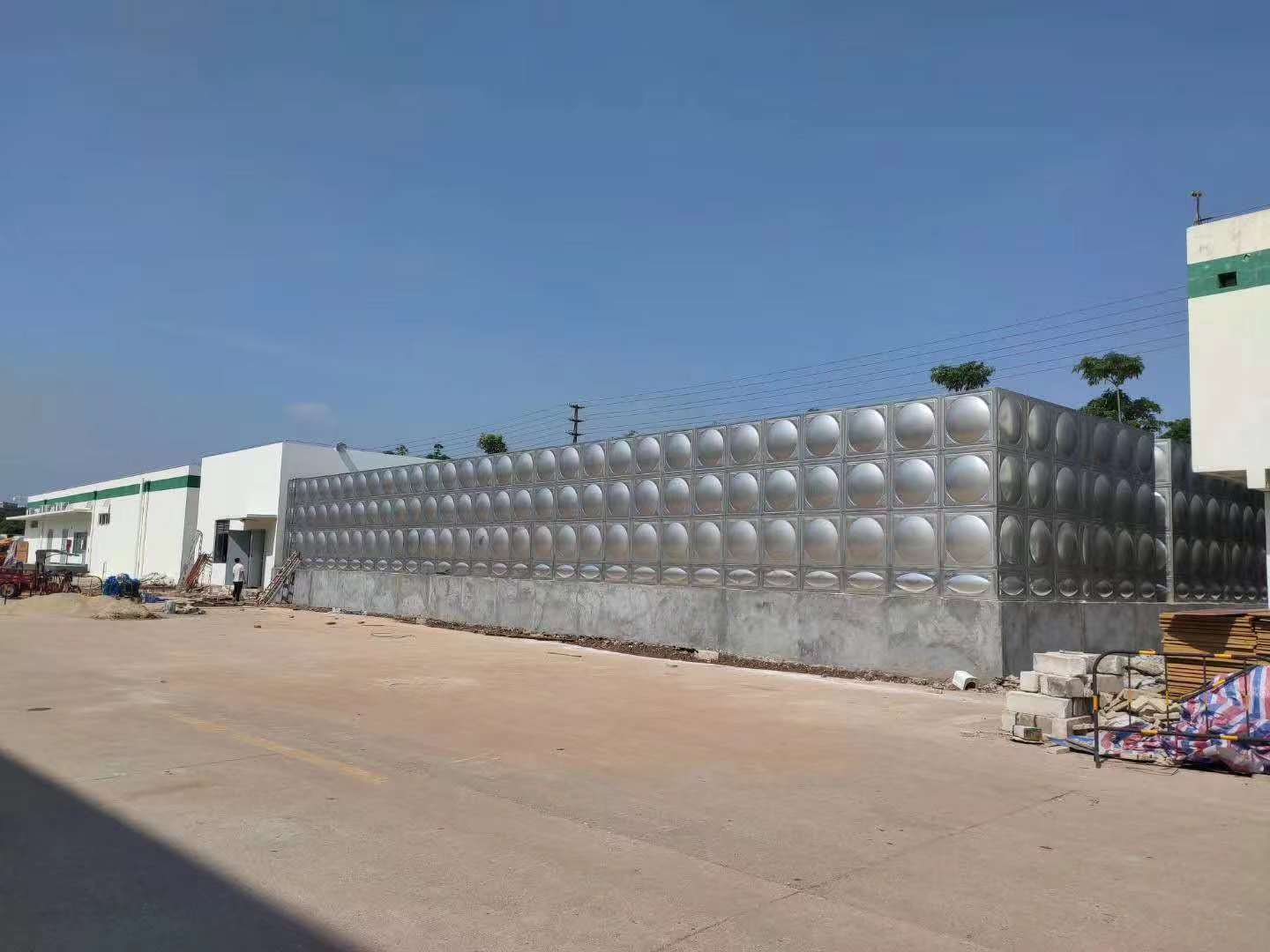 常德不锈钢水箱304厂家 消防水箱定制 组合方形保温水箱价格