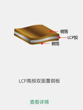 上海联净LCP高频双面覆铜板