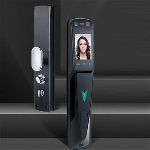 顺辉兰博7号指纹锁全自动人脸识别智能锁