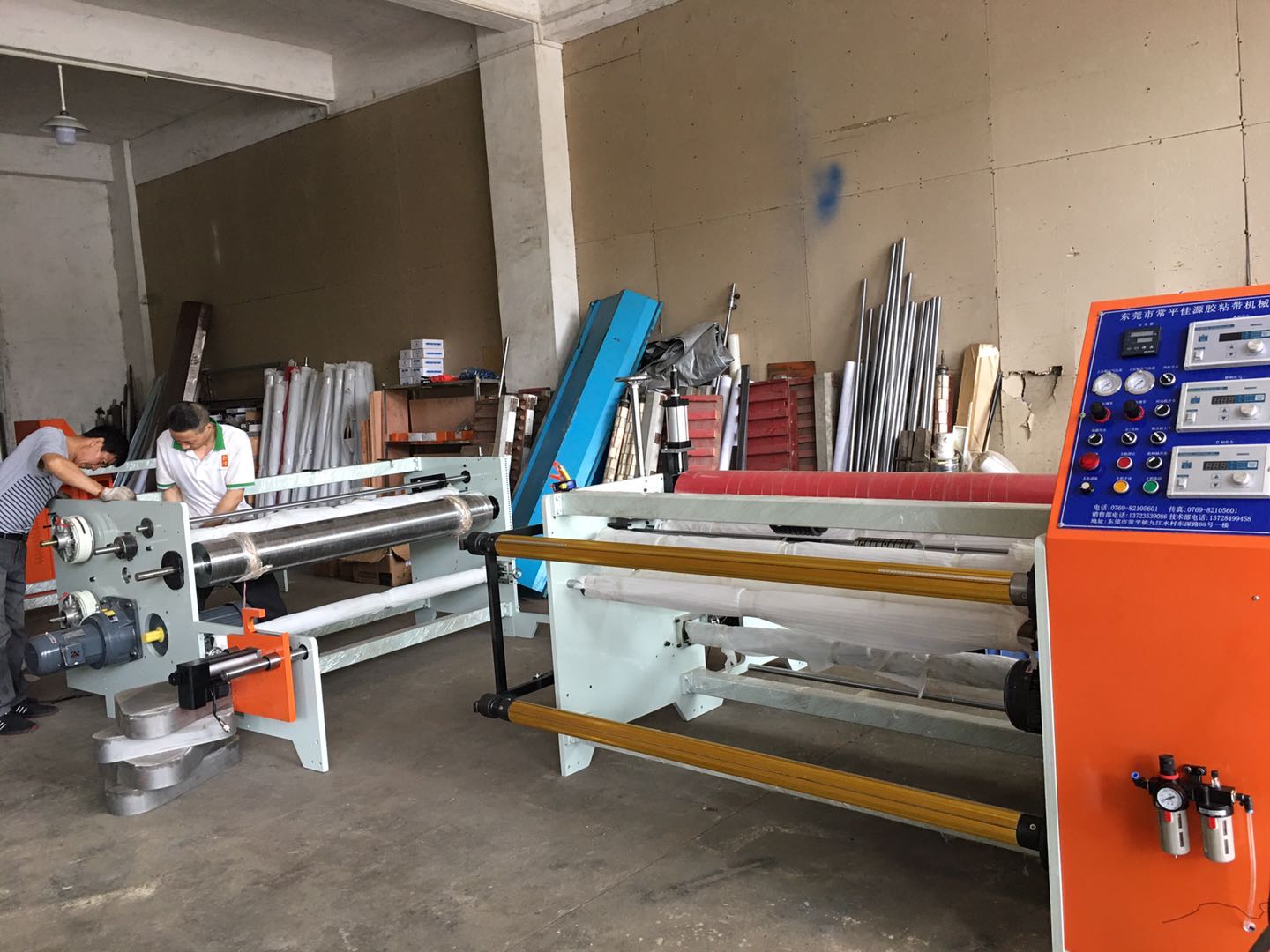 東莞佳源機械廠佳源出售熔噴布分條機_無防布條機 熱風棉分條機
