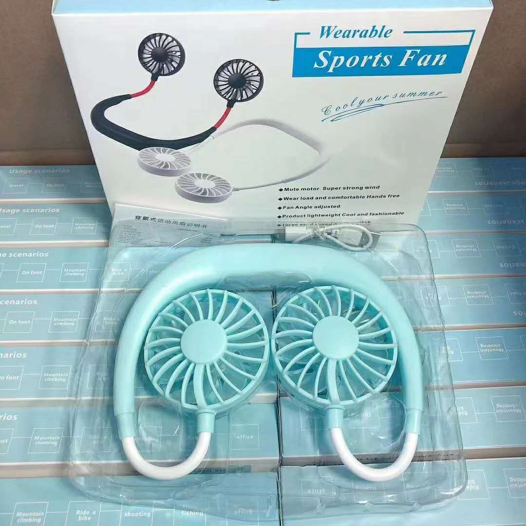新款usb迷你小電風扇補妝鏡禮品充電風扇爆款創(chuàng)意禮品