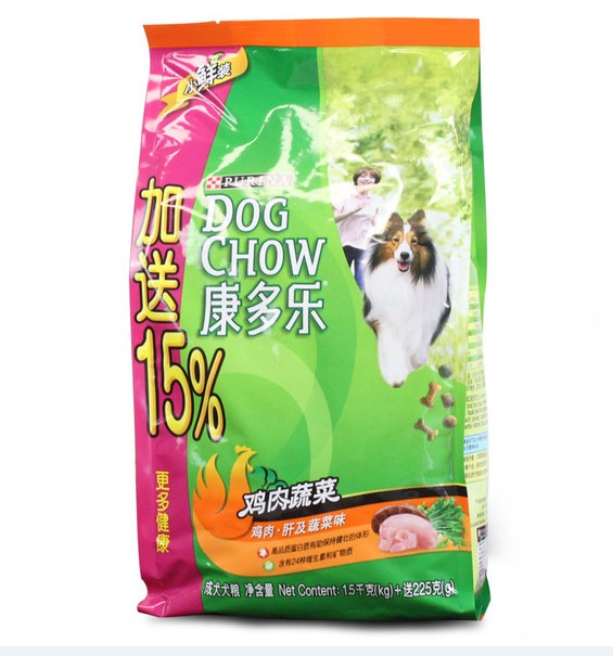 定制加工甘泉县龙猫粮宠物铝箔自立包装袋可加印防伪