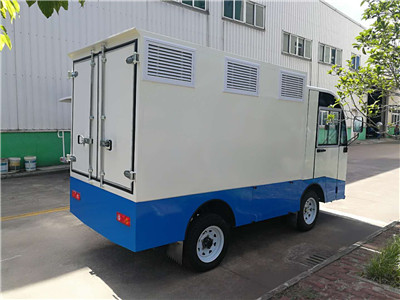  2噸電動貨柜車，3開門電動廂式貨車_廠內廂式電動貨車原始圖片2