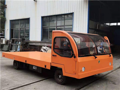 南京8噸的電動平板運輸車   電動平板貨車價格詳情原始圖片2