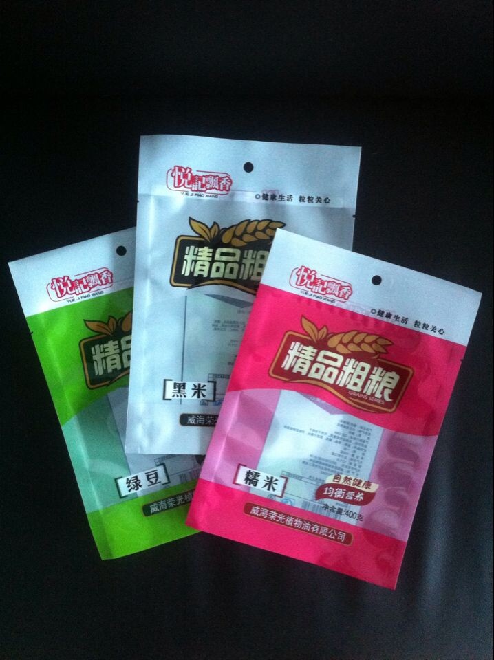 廠家定做扶風(fēng)縣5kg大米尼龍自立包裝袋彩印打碼原始圖片2