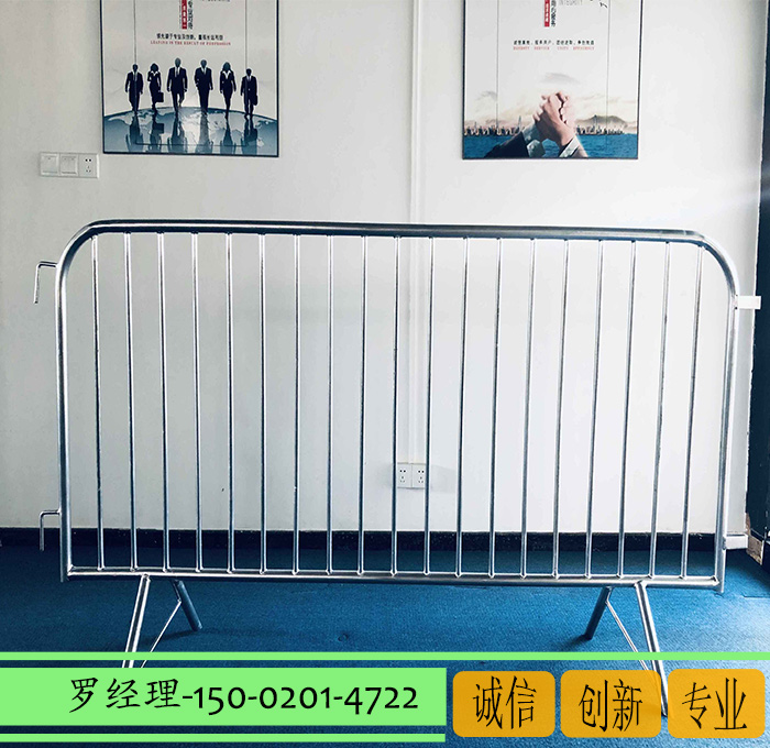 澳大利亞移動護欄網 臨時隔離圍欄 場區隔斷不銹鋼鐵馬出口