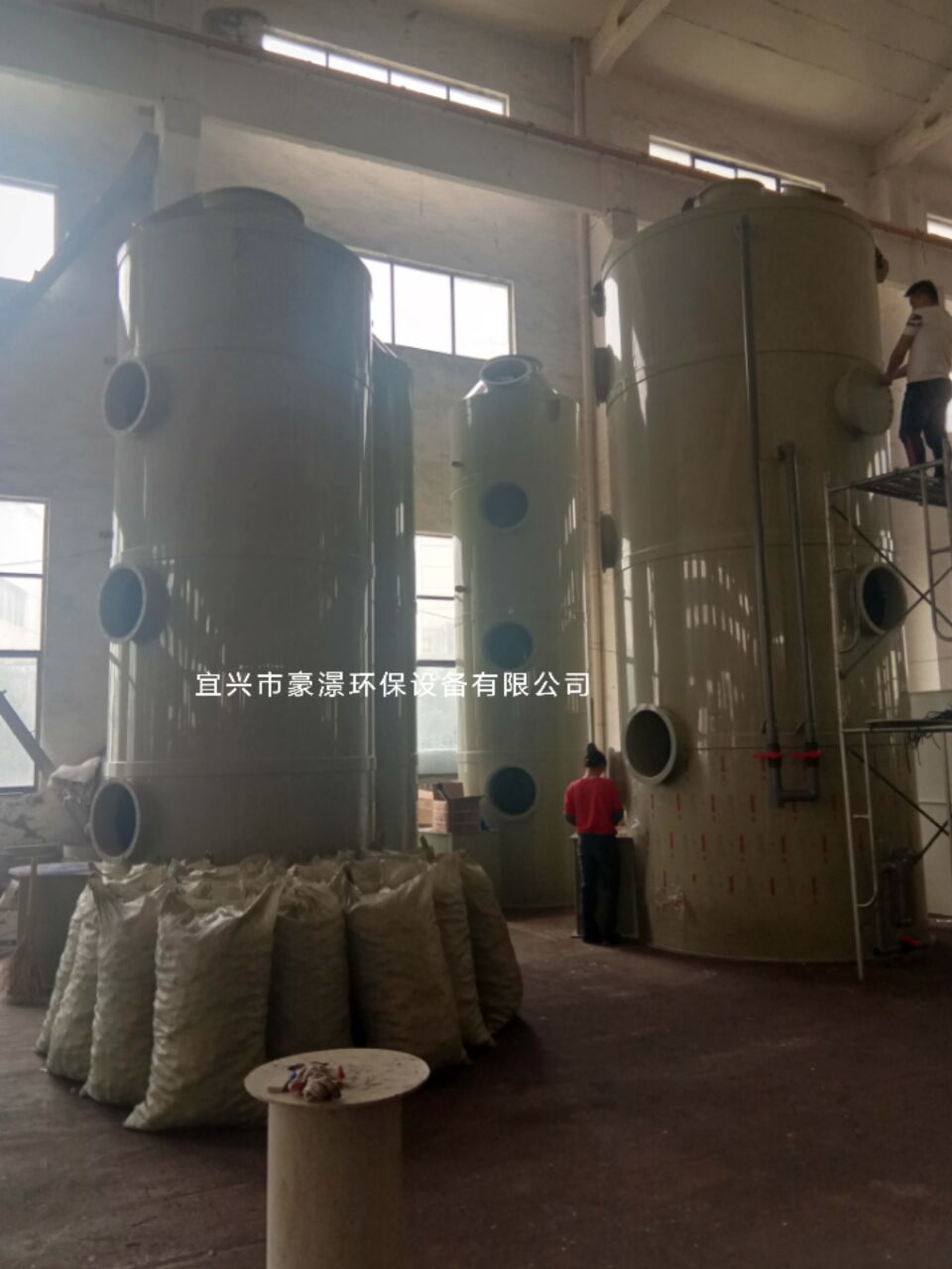 PP洗滌塔直銷廠家 酸霧吸收塔原始圖片3