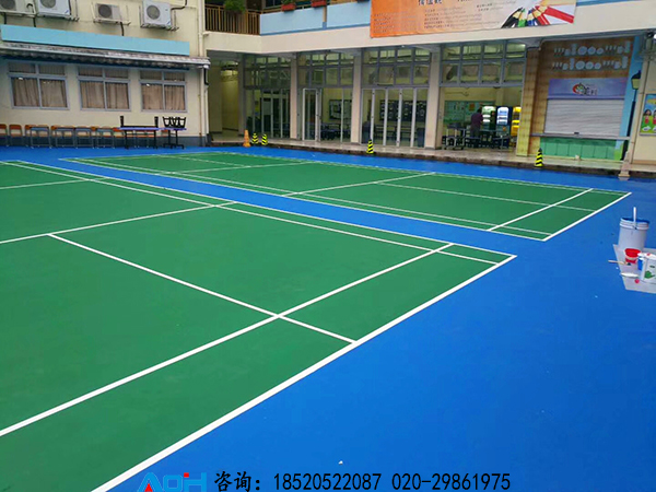 廣州硅PU籃球場施工建設(shè)及塑膠籃球場材料生產(chǎn)廠家原始圖片3