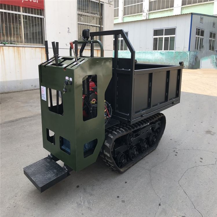 供應(yīng)小型履帶車自行走農(nóng)用運輸車1T手扶履帶車