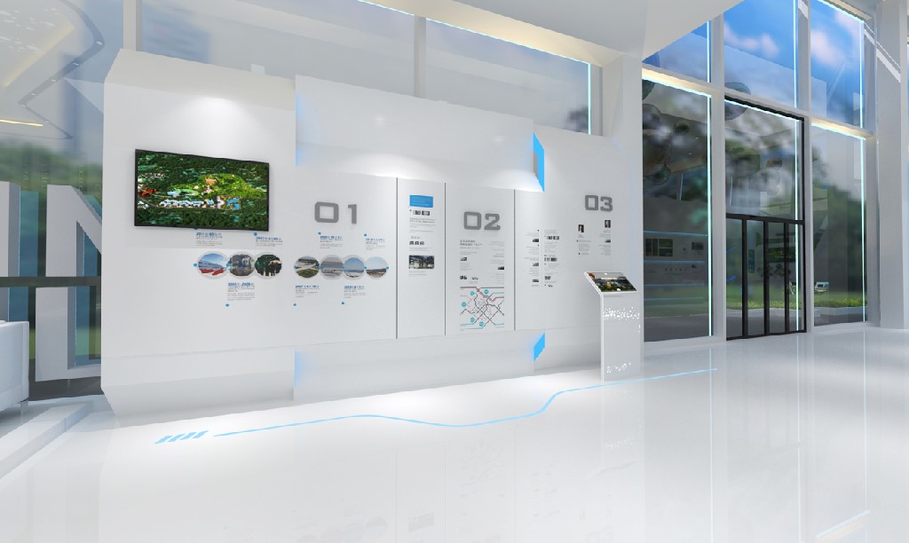 展廳多媒體 多媒體展覽展示 企業展廳 意誠意原始圖片2