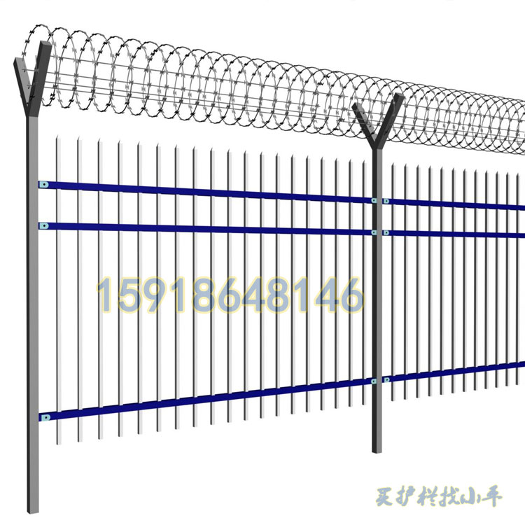 廣州專業(yè)定制小區(qū)工業(yè)區(qū)鐵藝圍欄 中山廠區(qū)鋅鋼護欄包施工