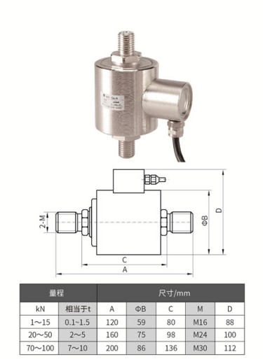 配料秤传感器料斗秤传感器吊钩秤传感器拉压力传感器 