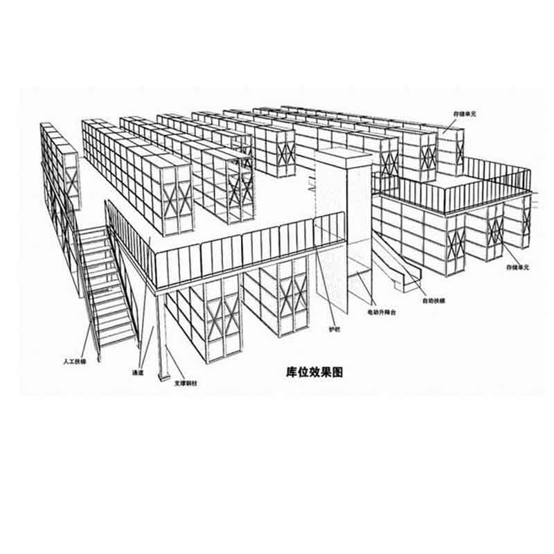 岚山仓库货架GL03桓台工厂货架空间利用率高