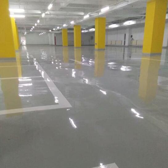 天津車庫劃線 黃色劃線 水泥路面標線 雙組分劃線