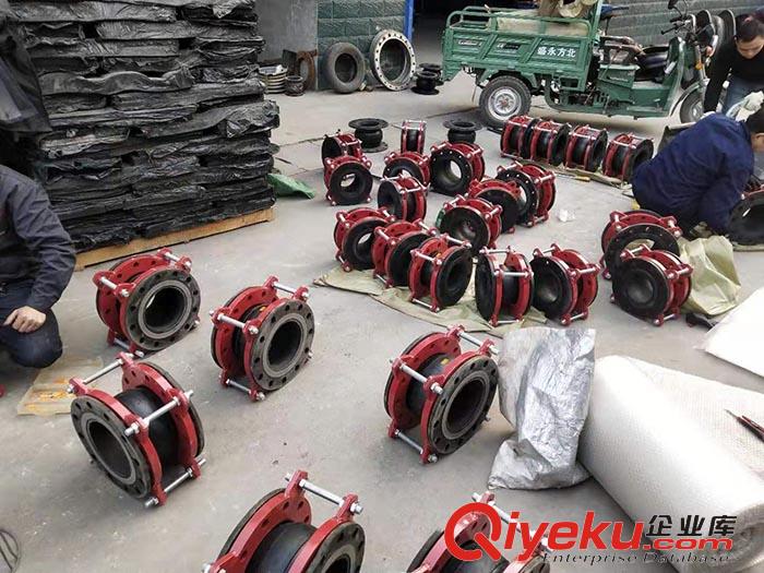 河南供應DN32法蘭式柔性橡膠接頭坤航管件貨源充足