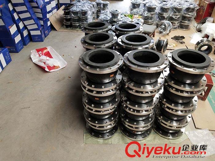 湖北供應DN150法蘭式柔性橡膠軟接頭坤航廠家尺寸精準