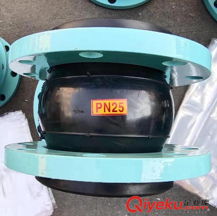 寧夏石油用DN300柔性法蘭式橡膠軟接頭PN2.5原始圖片3