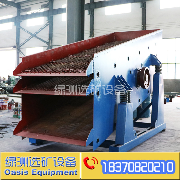 小型震動篩沙機(jī)直線振動篩鑄造篩土機(jī)滾筒圓振篩砂石分離設(shè)備原始圖片2
