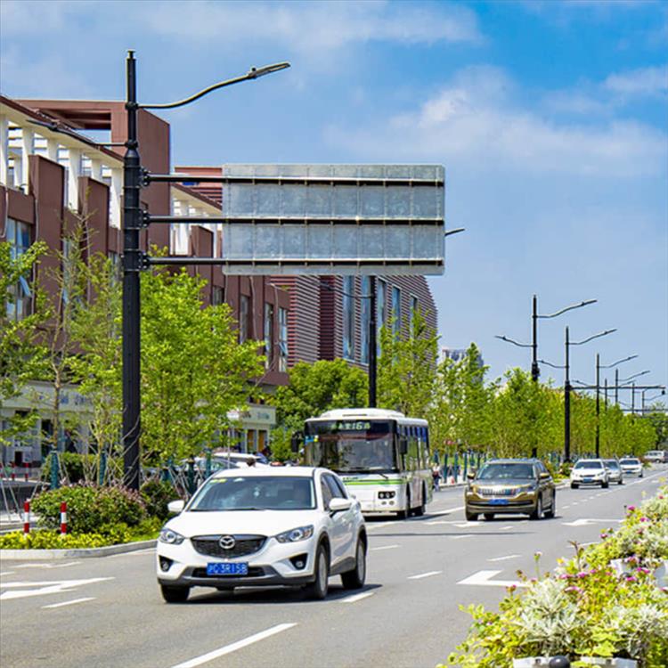 智慧路燈共桿共箱 智慧路燈建設項目 一體化路燈桿原始圖片2