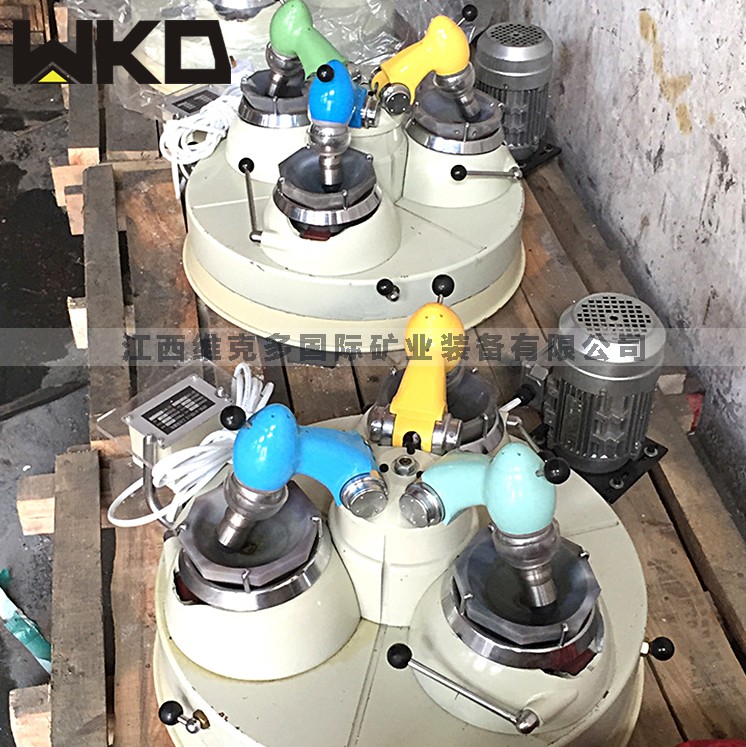 河南直銷三頭研磨機 XPM120*3研磨機 試驗瑪瑙缽體研磨機原始圖片3