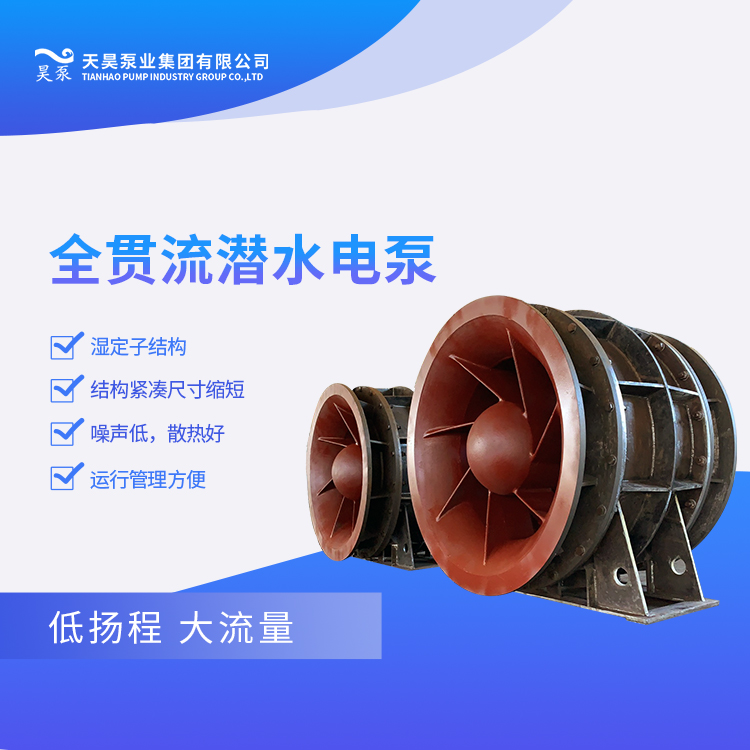 雙向排灌用QGWZS全貫流潛水電泵廠家