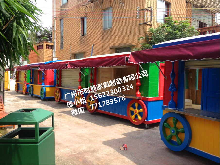 廠家定制 售貨屋 移動木質小賣部 游樂場所主題樂園售貨亭定制 崗亭木屋