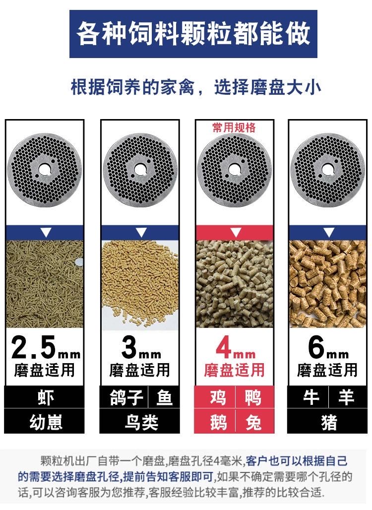 荥阳市汇鑫农机厂家直销210型饲料颗粒机时产600斤