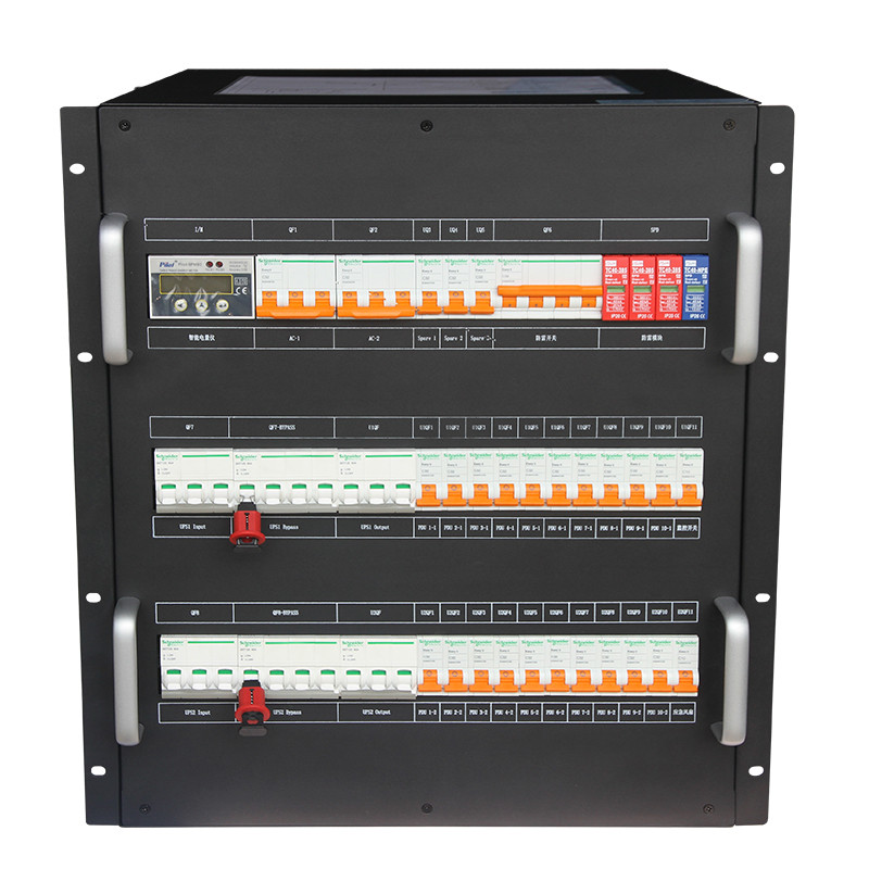 12U机架式配电盘 配电单元 配电模块