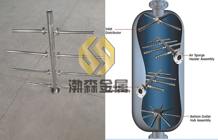樹脂捕捉器濾芯 不銹鋼中排爪式布水器原始圖片3