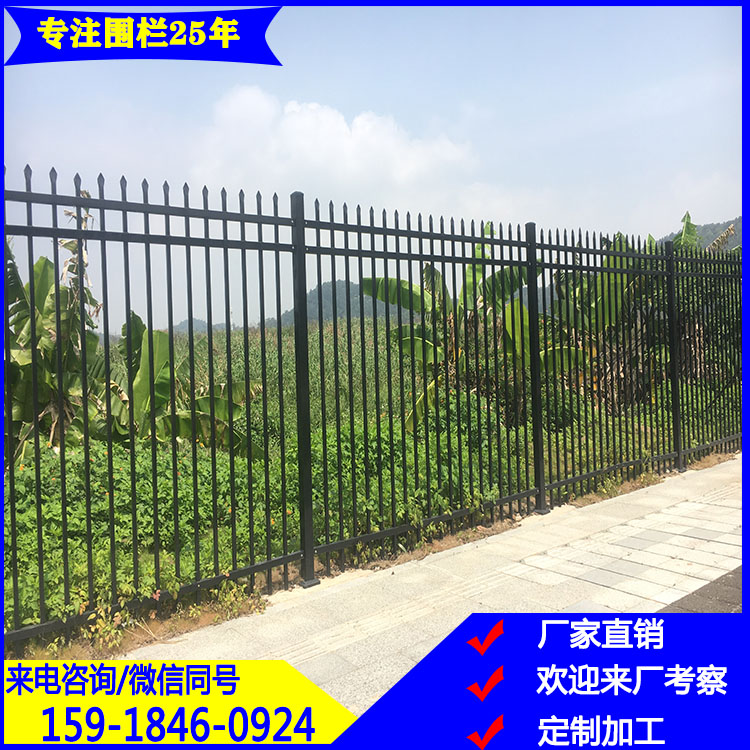 ?？诙燃俅寤h笆圍墻款式 中山工業(yè)園工廠靜電噴涂圍墻圍欄原始圖片2