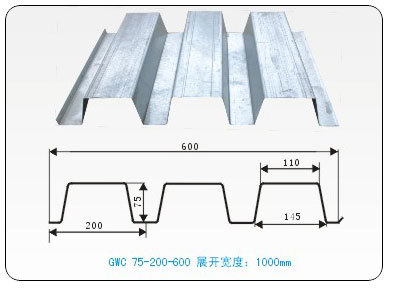 供應(yīng)安美久開口式樓承板YX76-305-915