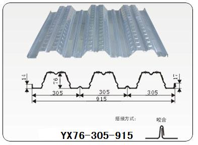 供應安美久開口式樓承板YX76-305-915原始圖片3