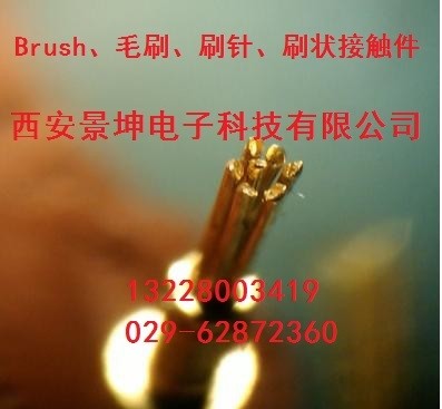 大量供應(yīng)毛刷、刷針、刷狀接觸件Brush Contact