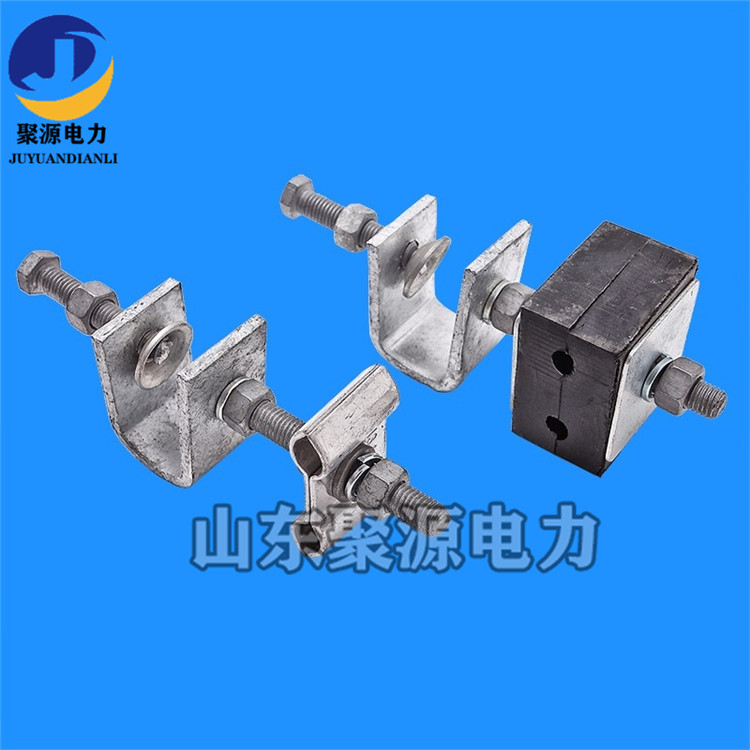 ADSS光纜塔用引下線夾鐵塔固定金具原始圖片3