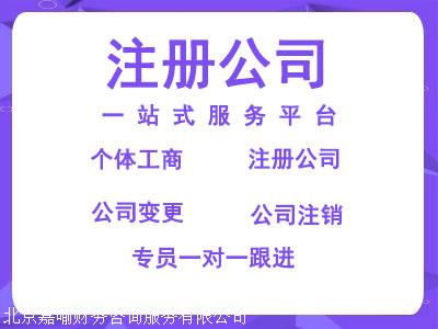 理記賬跑稅務局公司注冊注銷