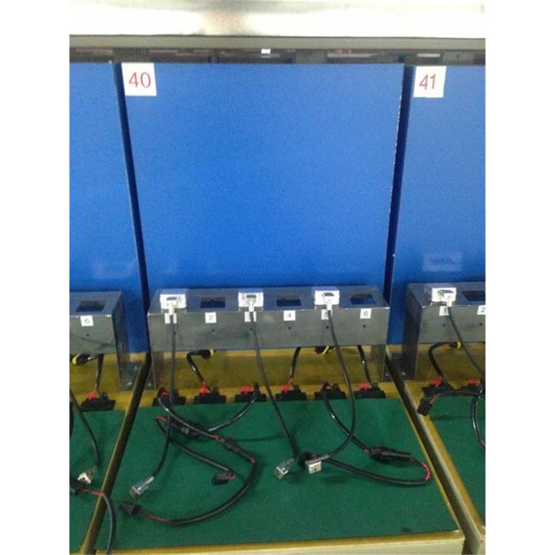 Automobile lamp aging line