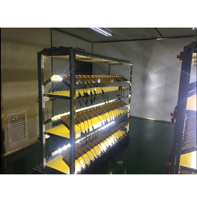 Automobile lamp aging line