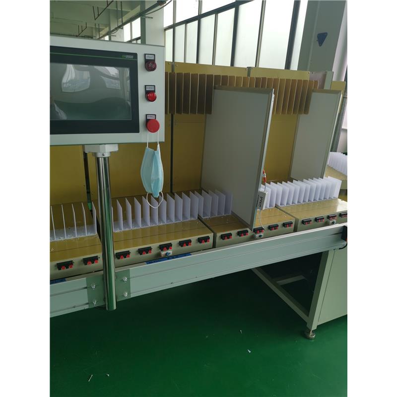 Automatic detection aging line of flat lamp