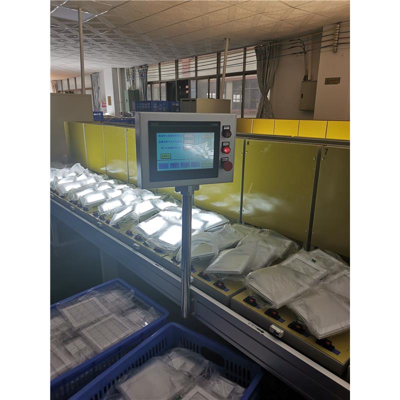 Panel lamp automatic detection aging line