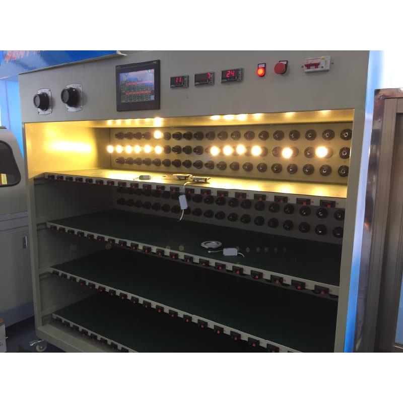 Automatic detection aging line of bulb lamp