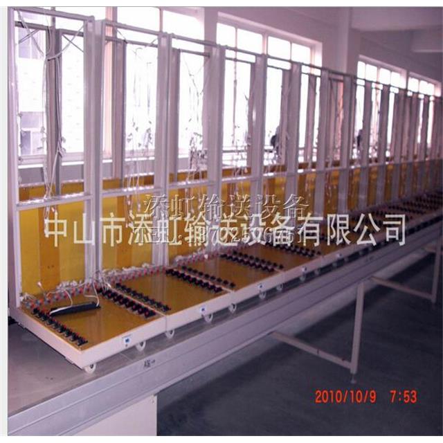 LED lamp aging line