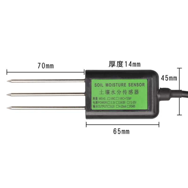 土壤溫度傳感器，土壤水分溫度傳感器