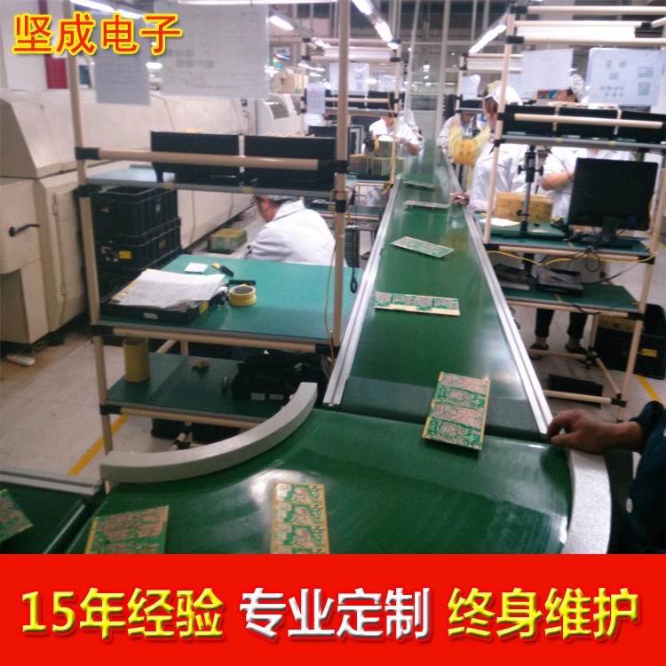 東莞流水線廠家堅成智能環(huán)型流水線BLN04全自動流水線升級定制