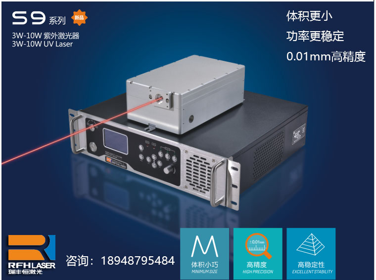 3W5W紫外激光器很適合在玻璃表面進行圖案或文字標記 