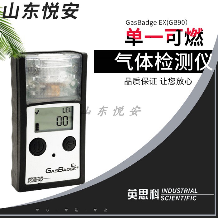 美國(guó)英思科便攜式GB90/GasBadge EX可燃?xì)怏w檢測(cè)儀