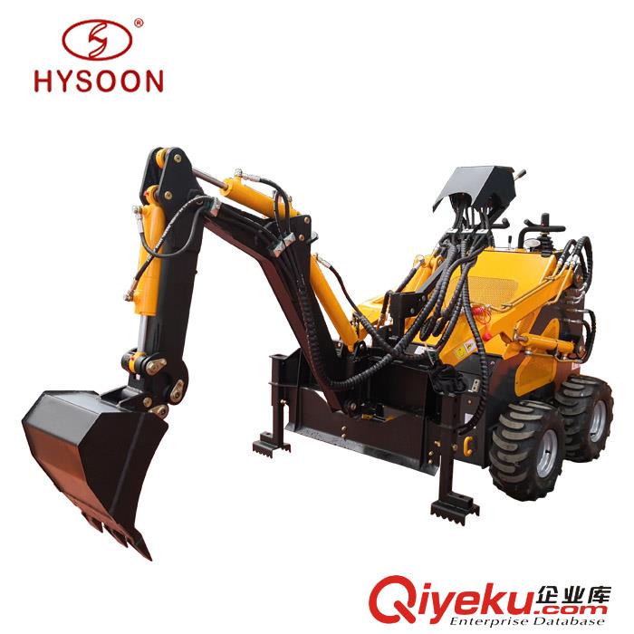全液壓原地360轉(zhuǎn)向狹小空間作業(yè)用滑移鏟車