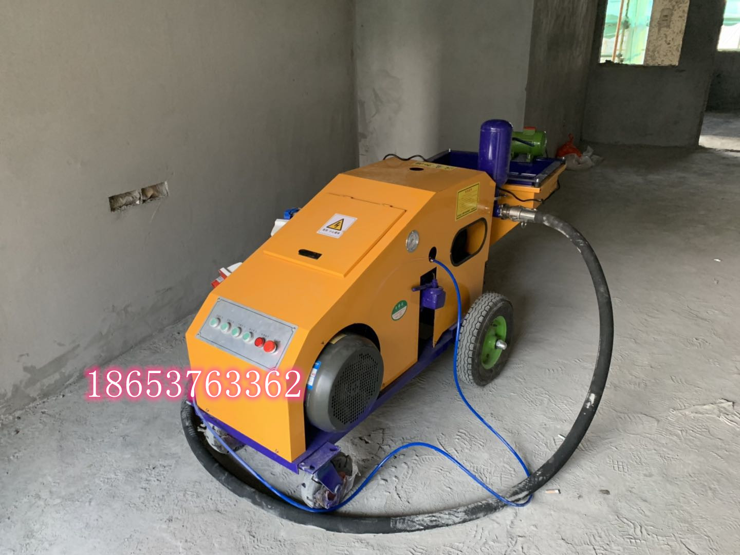 新型雙缸柱塞式砂漿噴涂機哪家好 新型雙缸砂漿噴涂機實用更方便