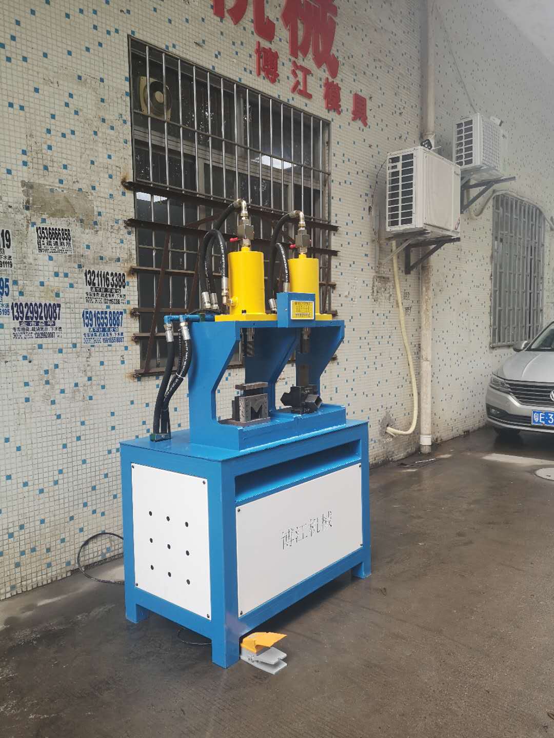 方管液壓機(jī)床 管材方通切斷下料機(jī)角鐵槽鋼沖斷方鋼斷料設(shè)備