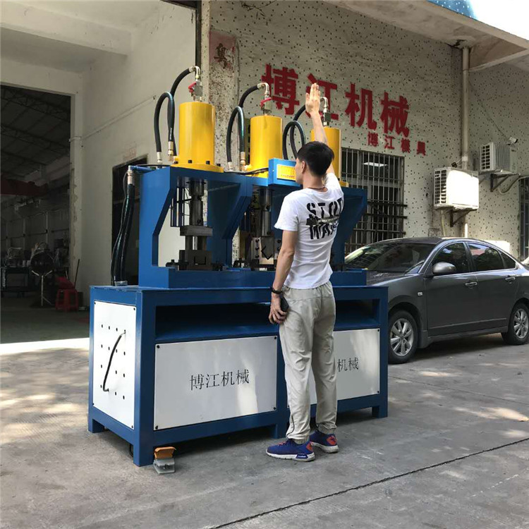 護欄圓管沖孔沖弧口機械設備門窗貨架打孔沖床防盜網沖孔機開弧機原始圖片2