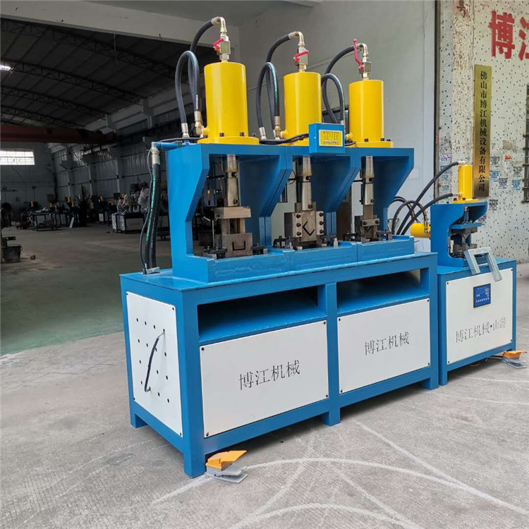 護欄圓管沖孔沖弧口機械設備門窗貨架打孔沖床防盜網沖孔機開弧機原始圖片3